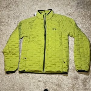 Mountain hardware stretch down light jacket. Moon moss, Men’s